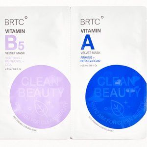 Vitamin B5 Velvet Mask & Vitamin A Velvet Mask Duo